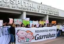 Foto: Alerta por libertad sindical contra trabajadores del Hospital Garrahan /Cortesía