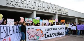 Foto: Alerta por libertad sindical contra trabajadores del Hospital Garrahan /Cortesía