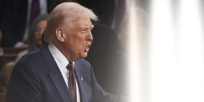 Foto: Donald Trump y el Estado de la Unión /cortesía