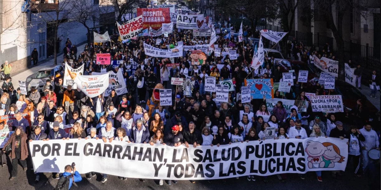 Foto: Alerta por libertad sindical contra trabajadores del Hospital Garrahan 