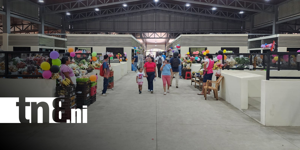 Foto: Mercado Félix Pedro Carrillo impulsa el comercio en Sutiaba/TN8