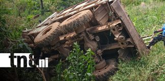 Foto: Accidente en Chontales deja dos trabajadores lesionados/TN8