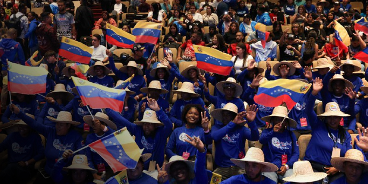 Foto: Líder venezolana subraya independencia y participación juvenil/Cortesía