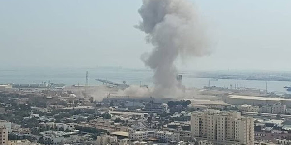 Foto: Irán bajo fuego /cortesía