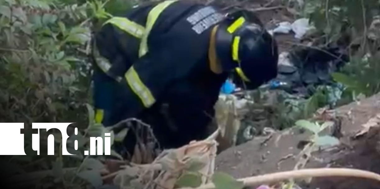 Foto: Motociclista pierde control y cae a un cauce en San Judas/TN8