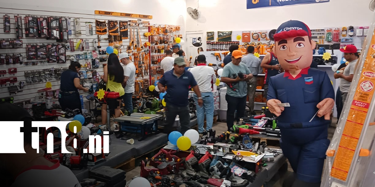 Foto: Super herramientas llega a Managua /TN8
