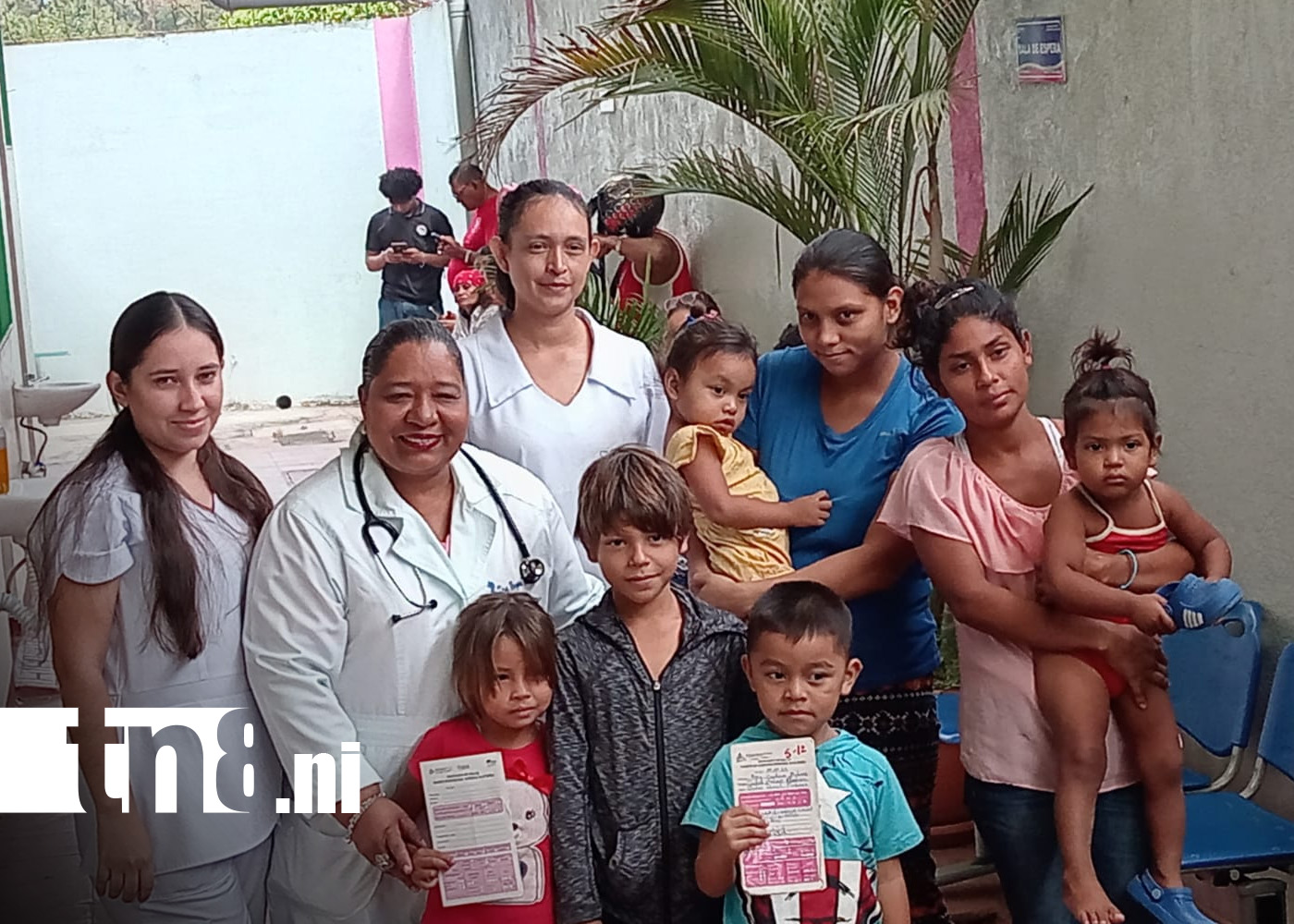Foto: MINSA protege a la niñez con nueva vacuna preventiva en Ciudad Sandino / TN8
