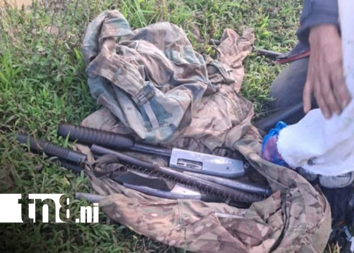 Foto: Policía y Ejército desmantelan banda criminal en Siuna / TN8