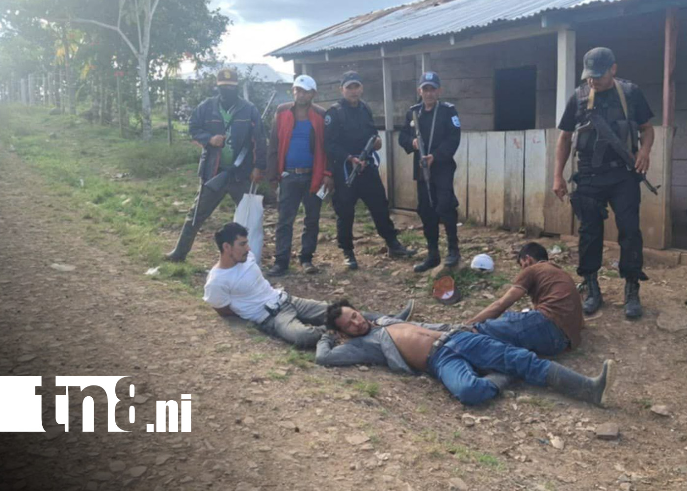 Foto: Policía y Ejército desmantelan banda criminal en Siuna / TN8
