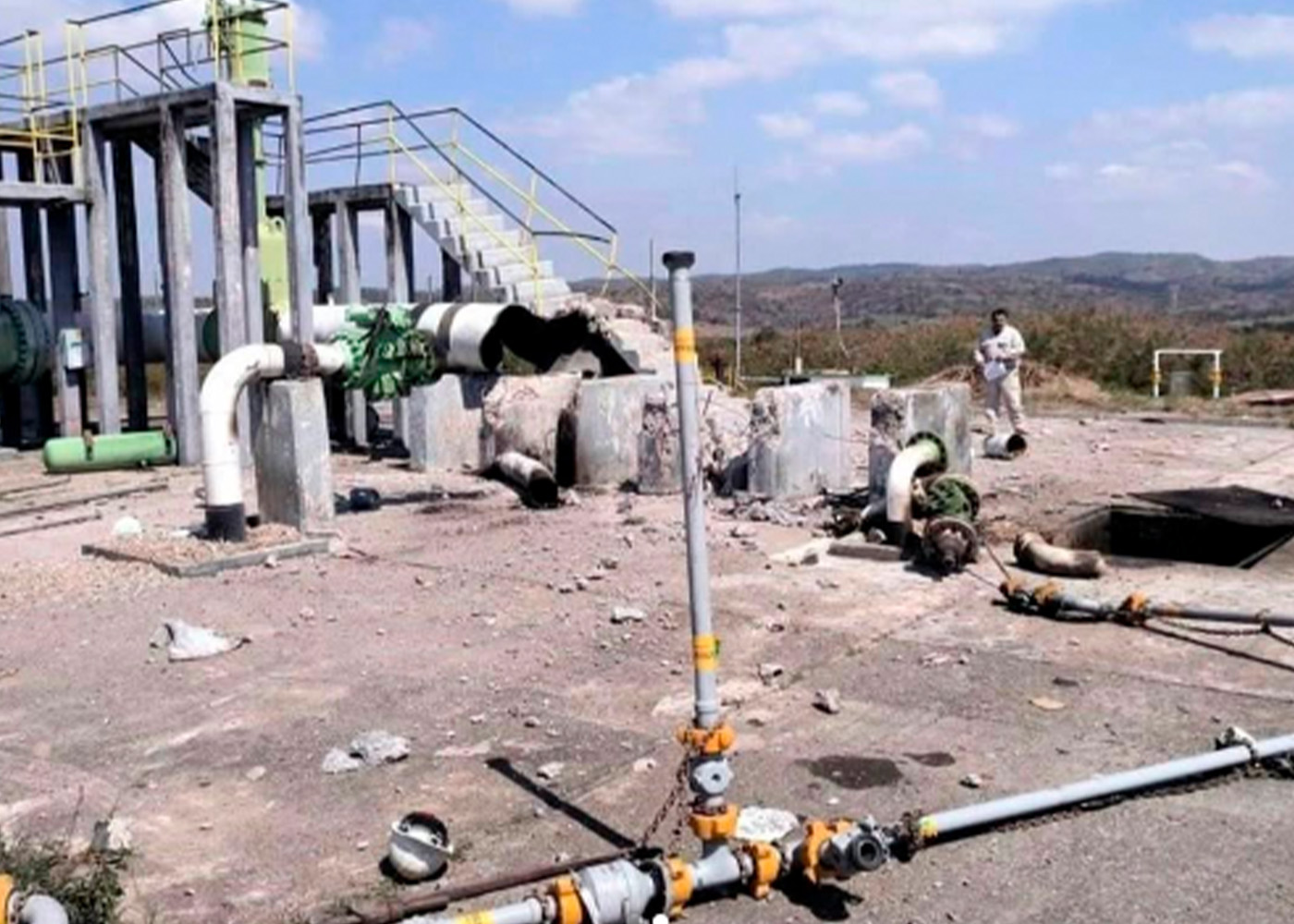 Foto: México: explosión de ducto petrolero deja saldo fatal / Cortesía