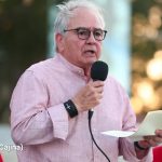 Foto: Doctor Gustavo Porras rinde homenaje al espíritu de Reconciliación nacional / Cortesía