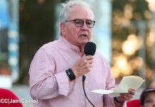 Foto: Doctor Gustavo Porras rinde homenaje al espíritu de Reconciliación nacional / Cortesía