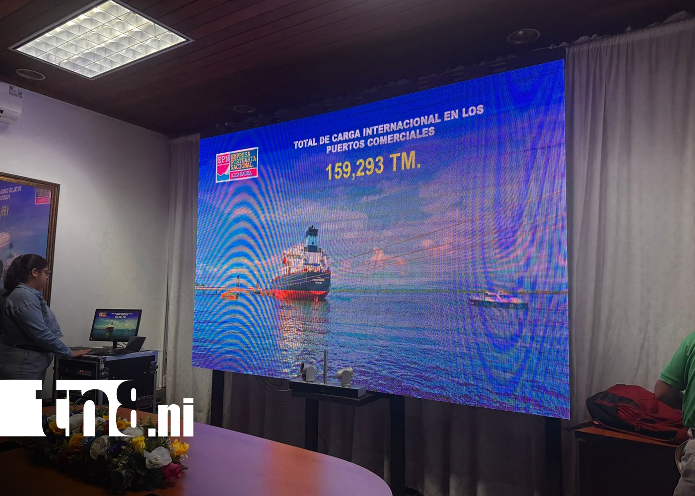 Foto: Nicaragua fortalece comercio exterior con 18 embarcaciones internacionales / TN8