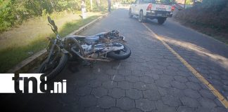 Foto: Accidente de tránsito deja varios lesionados en la entrada a la comarca Namaslí, Jalapa/TN8