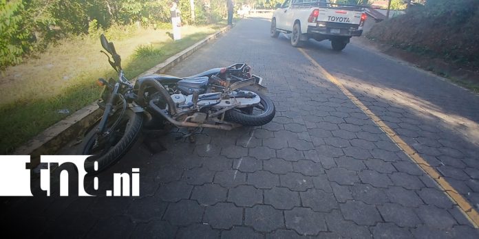 Foto: Accidente de tránsito deja varios lesionados en la entrada a la comarca Namaslí, Jalapa/TN8
