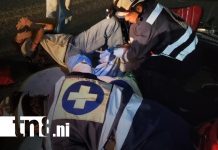 Dos jóvenes resultan lesionados tras accidente de tránsito en Estelí Foto: Jóvenes resultan lesionados en accidente de tránsito en Estelí / TN8
