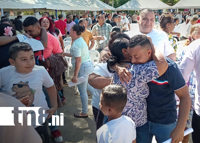 Foto: 1 mil 200 personas reciben beneficios de convivencia familiar en Nicaragua / TN8