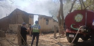 Foto: Incendio en Nagarote consume vivienda y genera pérdidas/TN8