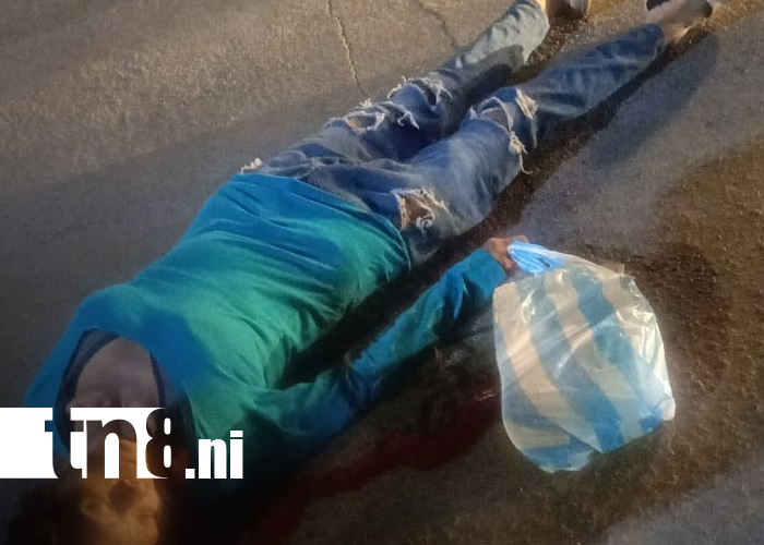 Foto: Atropello en Managua deja a mujer en condición de indigencia/TN8