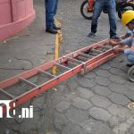 Foto: Trabajador resulta lesionado tras accidente en Vía Fontana/TN8