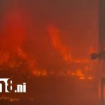 Foto: Incendio en Nandaime afecta vivienda por falla eléctrica/TN8