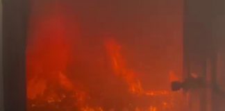 Foto: Incendio en Nandaime afecta vivienda por falla eléctrica/TN8