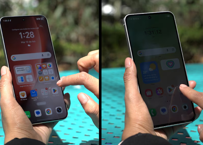 Foto: HONOR Magic 8 Lite vs Samsung A56 /cortesía 