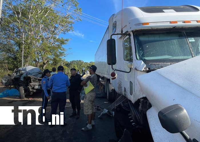Foto: Accidente en Diriá deja joven fallecida tras 10 días de lucha en el hospital/TN8