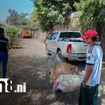Foto: Alcaldía de Ciudad Sandino sanciona a ciudadano durante jornada de limpieza / TN8