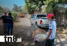 Foto: Alcaldía de Ciudad Sandino sanciona a ciudadano durante jornada de limpieza / TN8