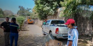 Foto: Alcaldía de Ciudad Sandino sanciona a ciudadano durante jornada de limpieza / TN8
