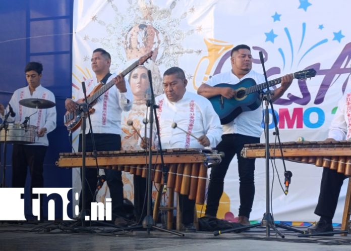 Foto: Diriomo celebra con gala cultural a la Virgen de Candelaria/TN8