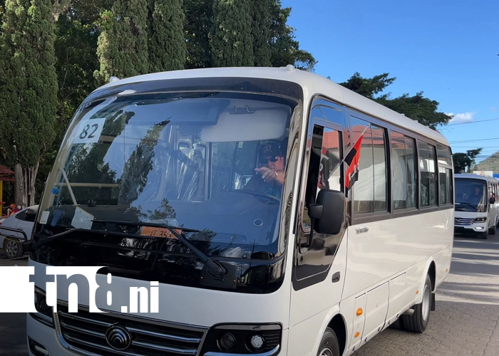 Foto: Microbuses fortalecen transporte colectivo en Jinotega/TN8