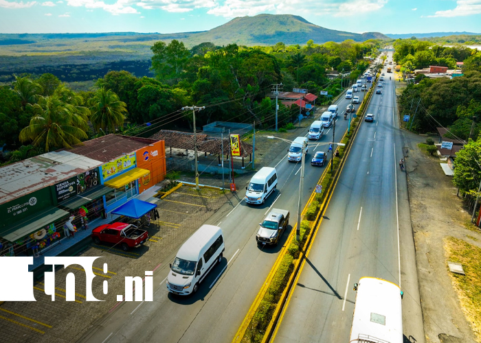 Foto: Masaya moderniza su transporte: llegan nuevos microbuses Yutong/TN8