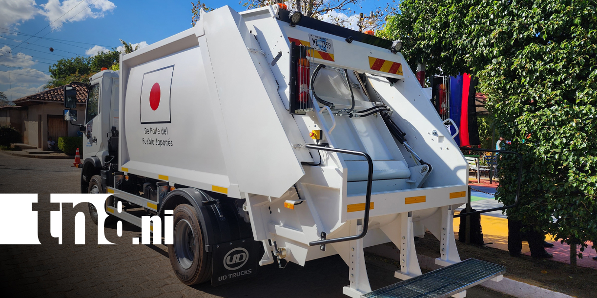 Foto: Nuevo camión de basura en Totogalpa mejora salud y calidad de vida/TN8