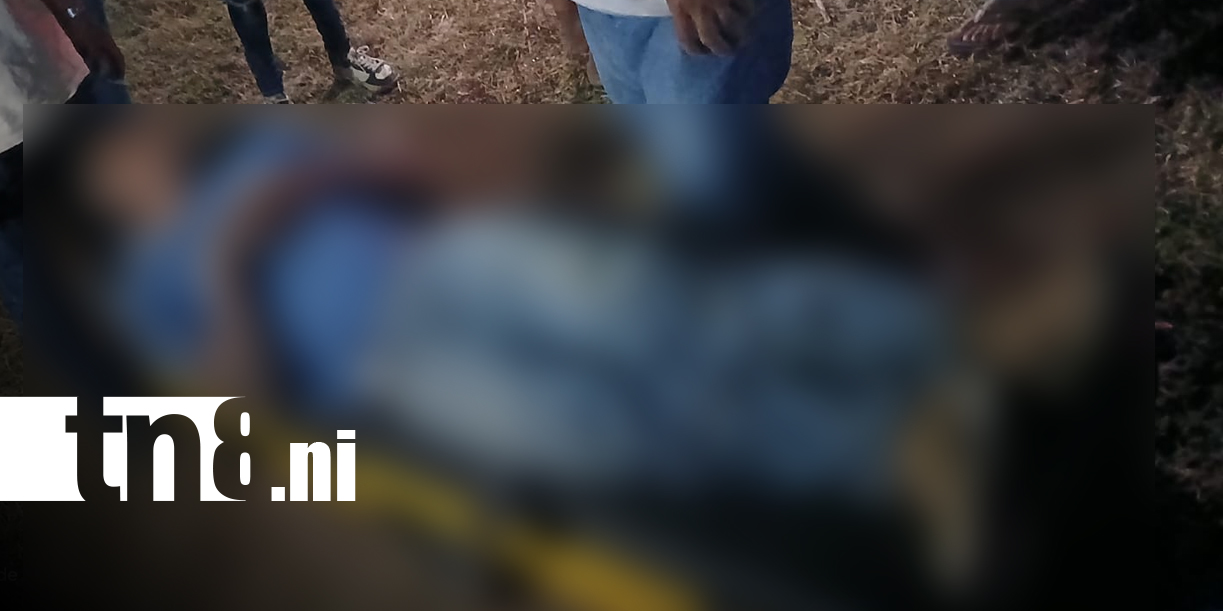 Foto: Motociclista herido tras fuerte accidente en la Panamericana Sur, Nandaime - Rivas/TN8