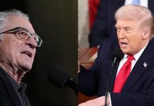 Foto: Robert De Niro contra Trump /cortesía