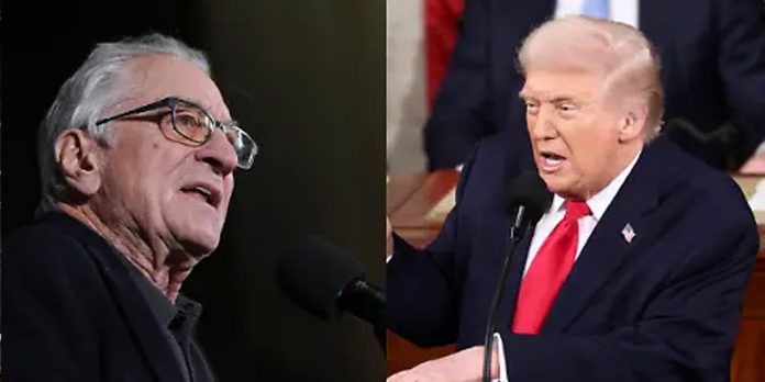 Foto: Robert De Niro contra Trump /cortesía