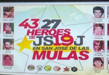 Foto: Presentan documental sobre los héroes de San José de las Mulas/TN8