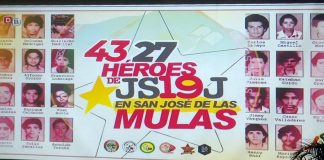 Foto: Presentan documental sobre los héroes de San José de las Mulas/TN8
