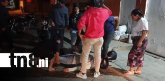 Foto: Motociclista resulta lesionado tras impactar con un perro en Estelí/TN8