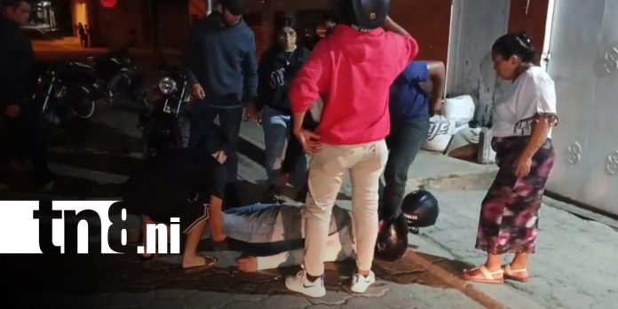 Foto: Motociclista resulta lesionado tras impactar con un perro en Estelí/TN8