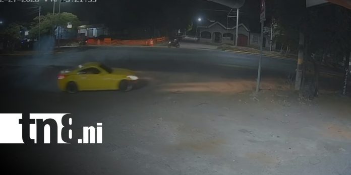 Foto: Maniobras peligrosas en Managua /cortesía