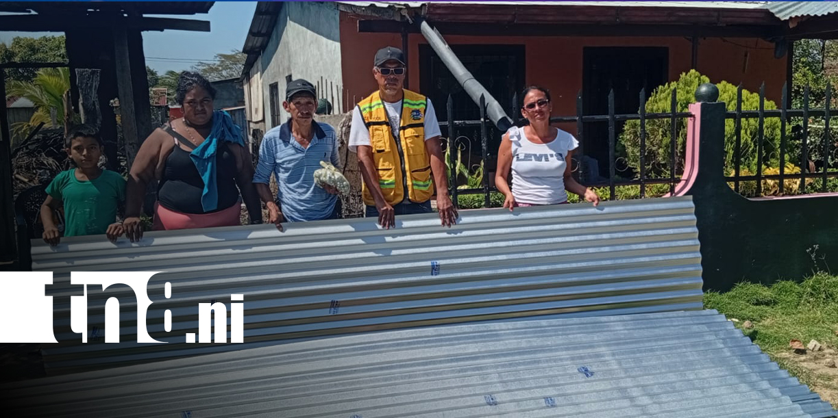 Foto: Familia de Rivas sobrevive a incendio que arrasó su hogar / TN8