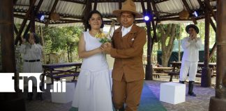 Foto: Familias de la Isla de Ometepe, disfrutan de obra de teatro “Blanca Aráuz”/TN8