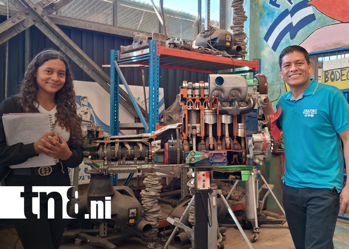 Foto: Joven de 18 años en Carazo estudia mecánica y sueña con abrir su propio taller/TN8