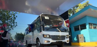 Foto: Llegan 180 nuevos microbuses para transformar el transporte público/TN8