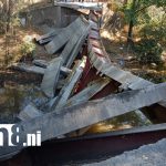 Foto: Cede el puente Galilao y afecta vía clave en el departamento de León / TN8