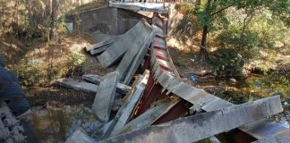 Foto: Cede el puente Galilao y afecta vía clave en el departamento de León / TN8