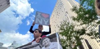 Foto: Vecinos alertan con silbatos ante operativos de ICE en Nueva York / Cortesía